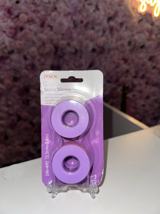 Purple gentle silicone tape 2 pack