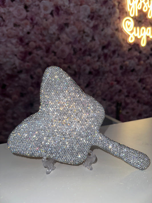 Silver Butterfly mirror