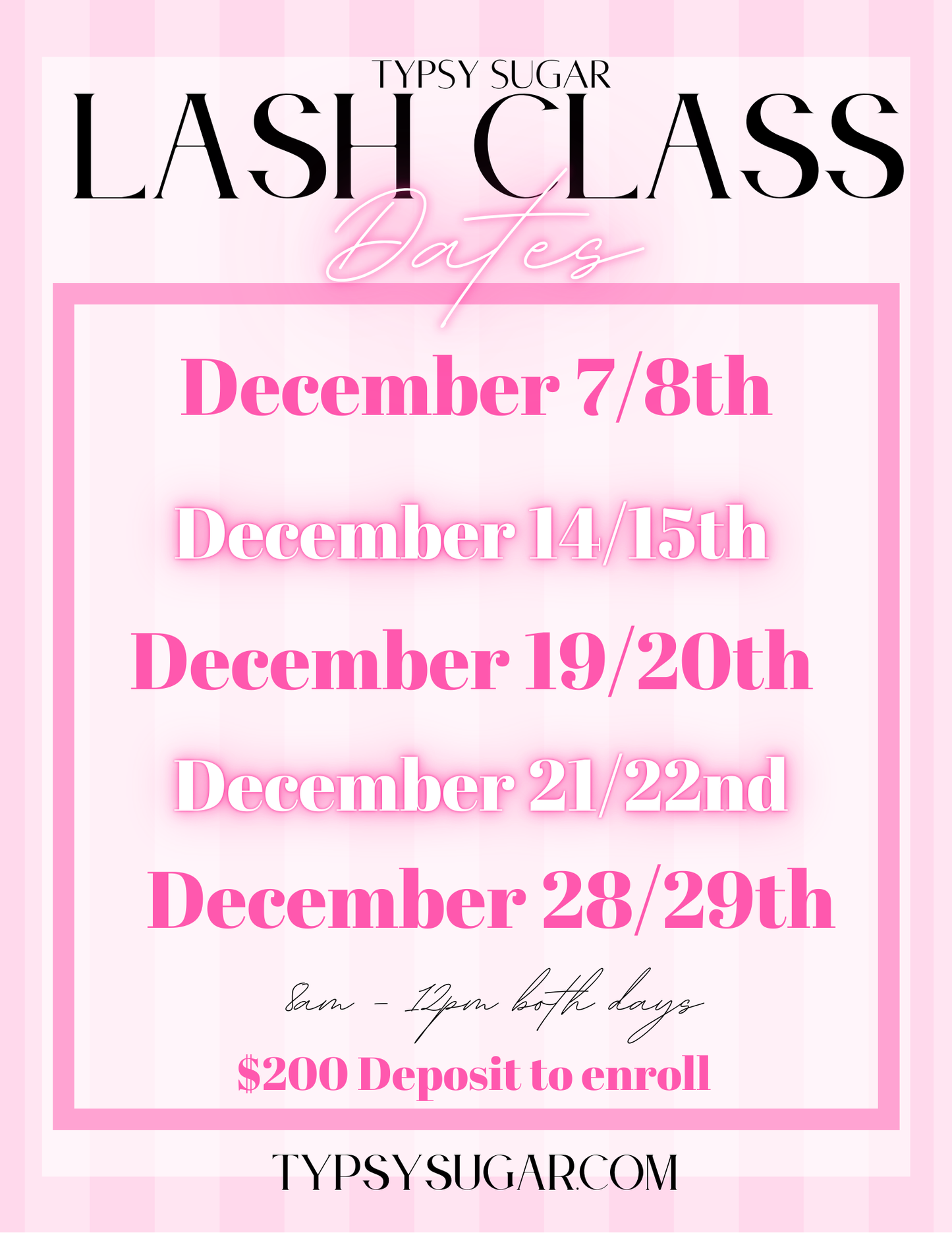 Beginner 2 Day Lash Class