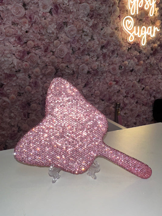 Pink Butterfly Mirror