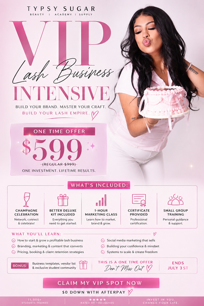 VIP Lash Class - Business Intensive