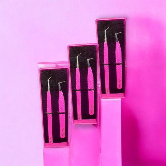 Pink Tweezer Duo